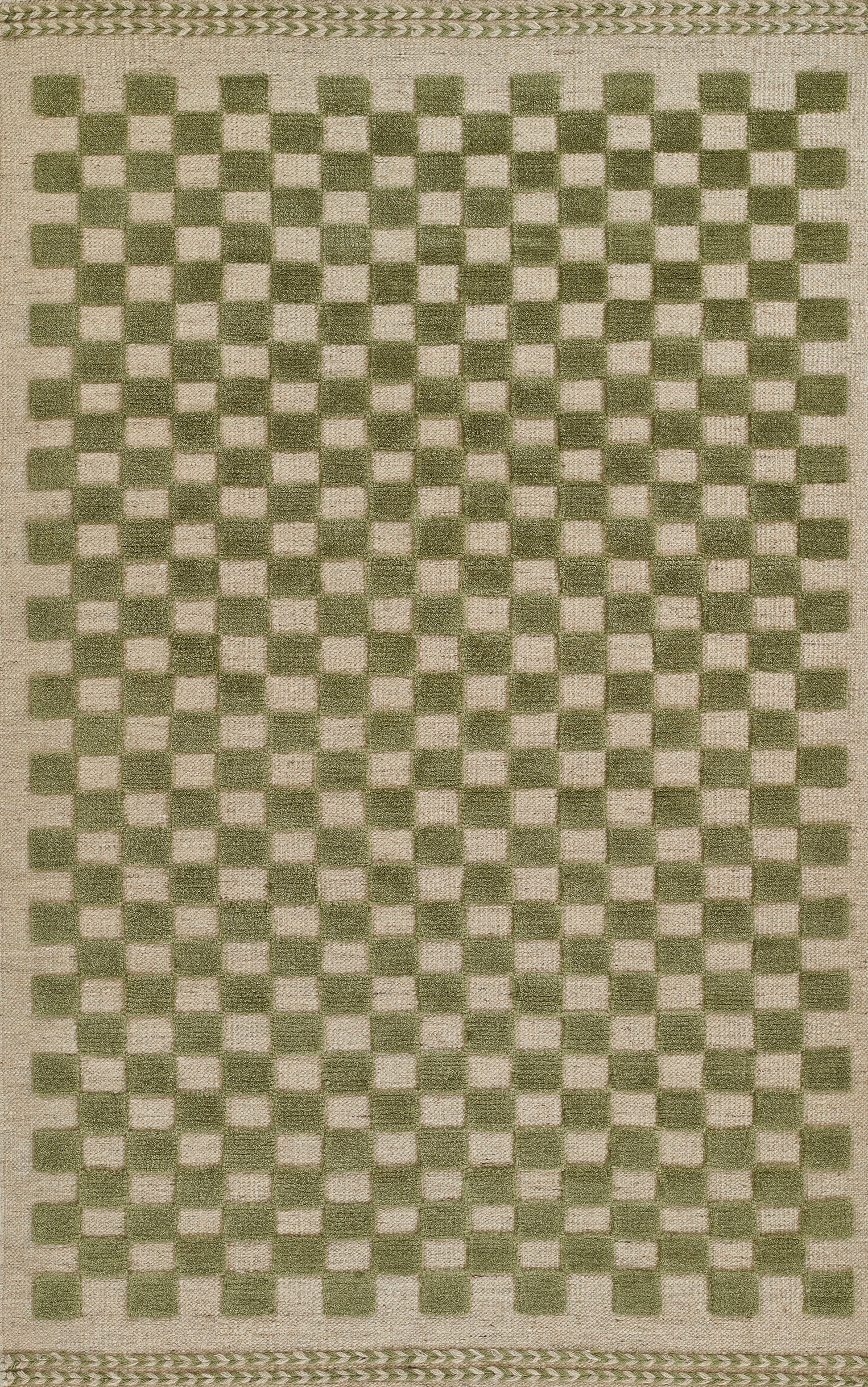 Momeni Willow  Green  Contemporary