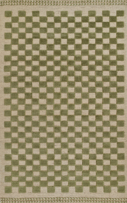 Momeni Willow  Green  Contemporary