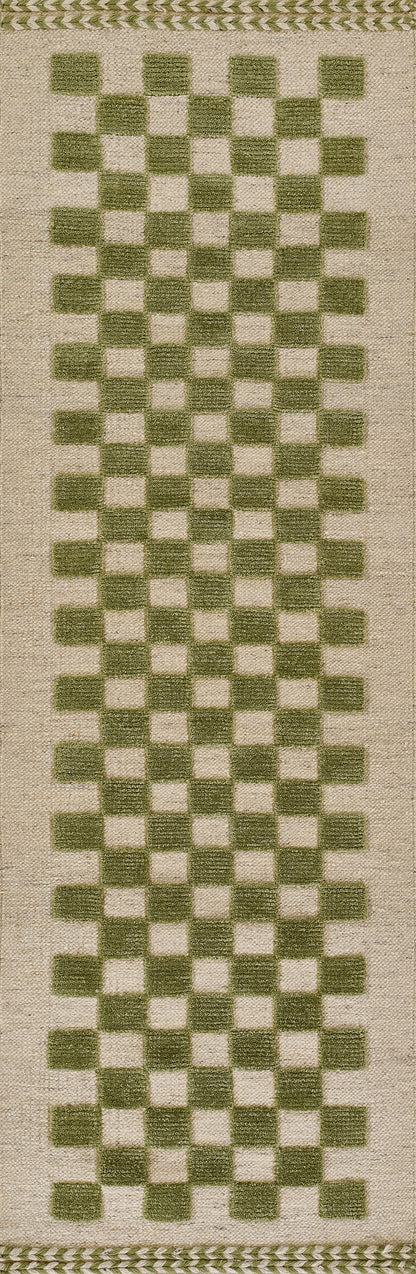 Momeni Willow  Green  Contemporary