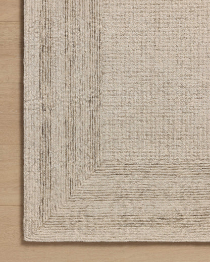 Amber Lewis x Loloi Windsor  Ivory Stone Contemporary