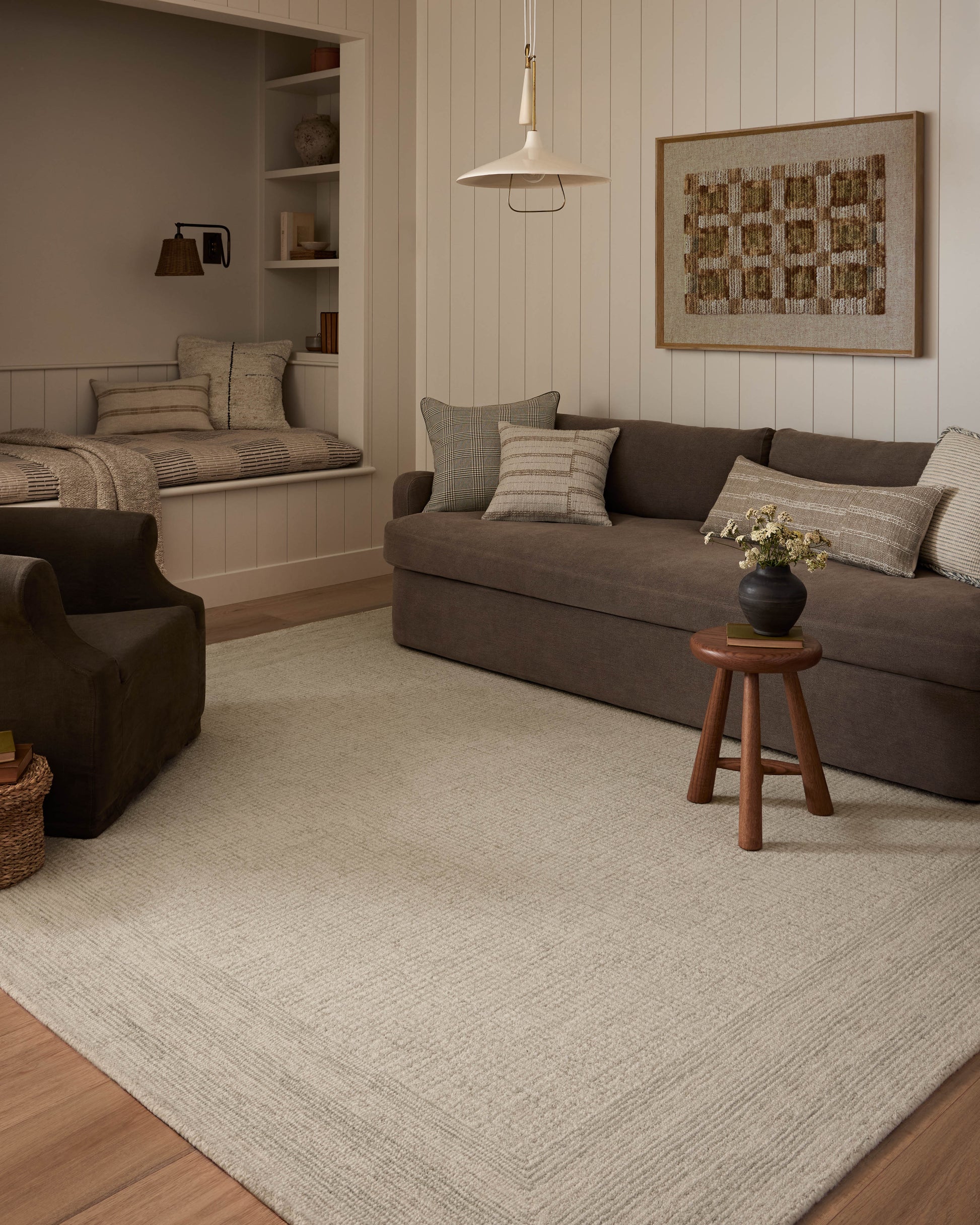 Amber Lewis x Loloi Windsor  Ivory Spa Contemporary