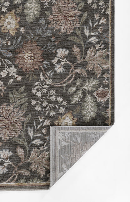 Momeni Wisteria  Charcoal  Traditional