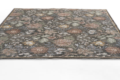 Momeni Wisteria  Charcoal  Traditional