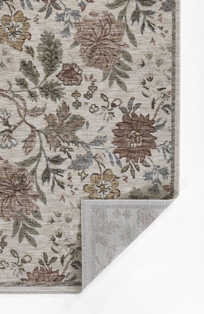 Momeni Wisteria  Ivory  Traditional