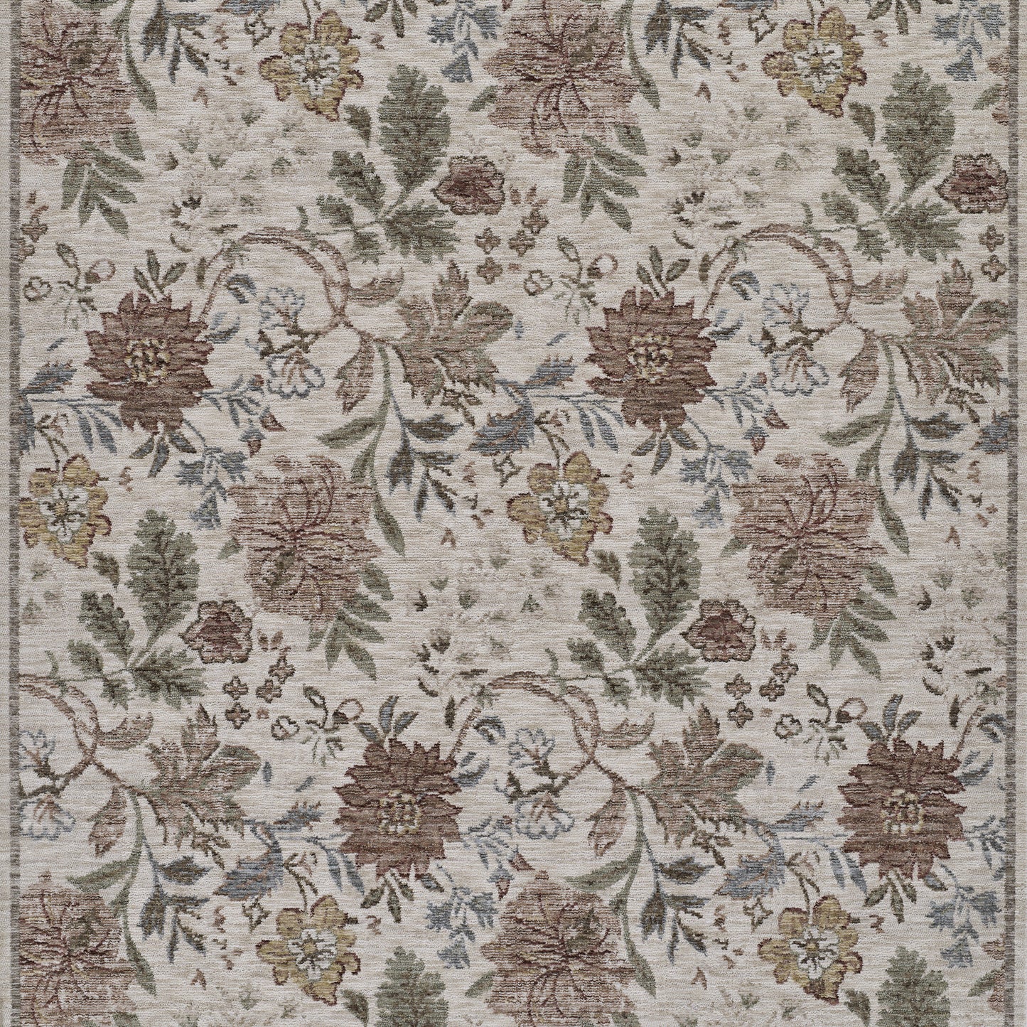 Momeni Wisteria  Ivory  Traditional