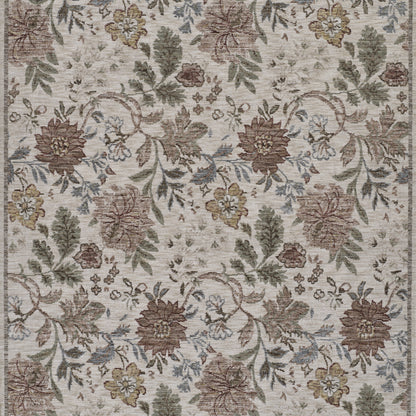 Momeni Wisteria  Ivory  Traditional