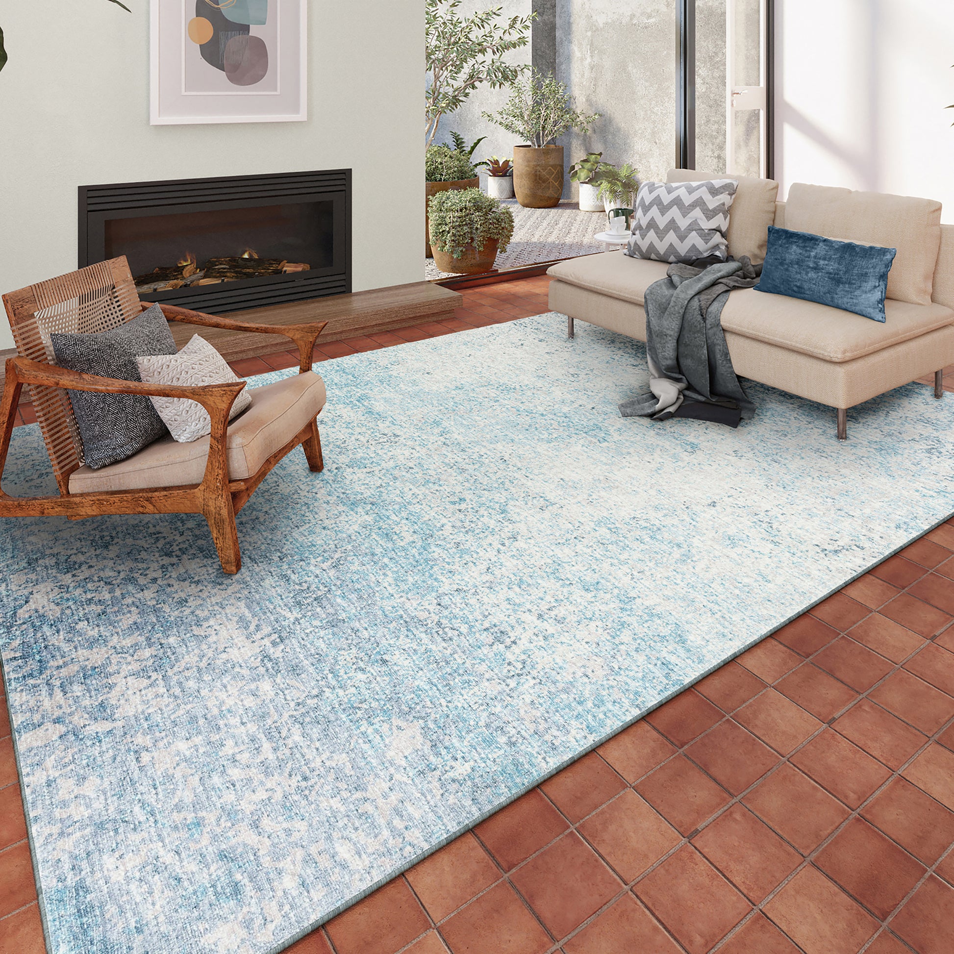 Dalyn Rugs Winslow  Sky  Transitional