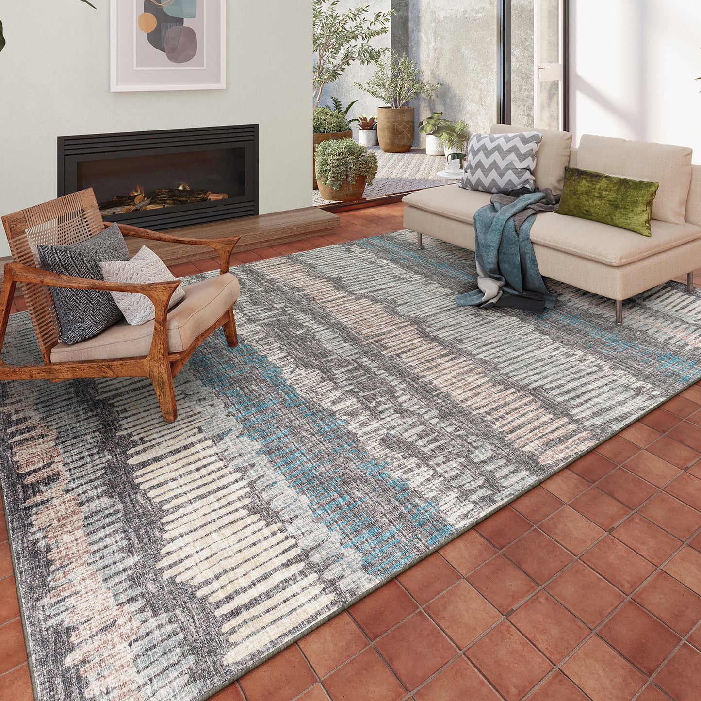 Dalyn Rugs Winslow  Charcoal  Transitional