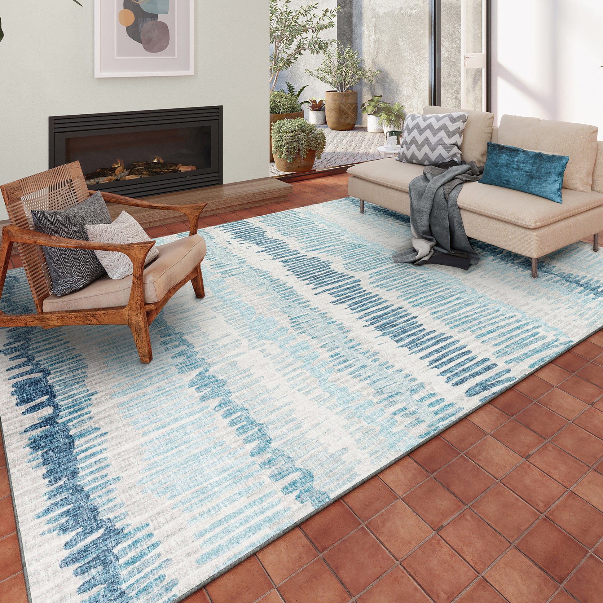 Dalyn Rugs Winslow  Sky  Transitional
