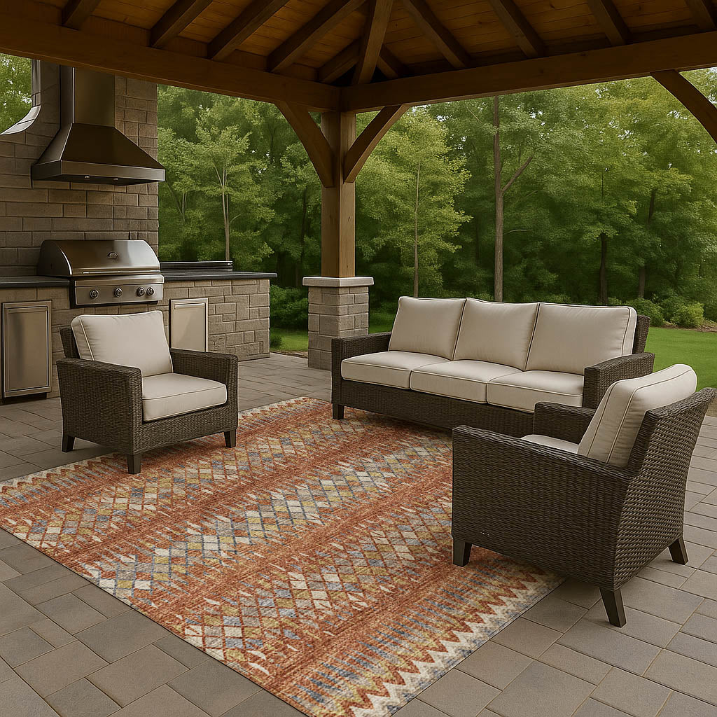 Dalyn Rugs Winslow  Paprika  Transitional