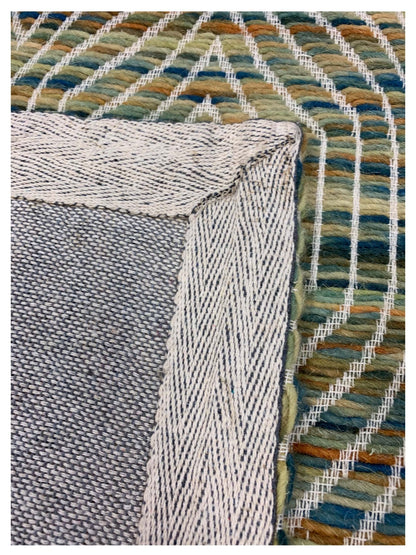 Artisan Talia Blue Multi Modern Woven Rug - Rugs - Artisan - Atlanta Designer Rugs