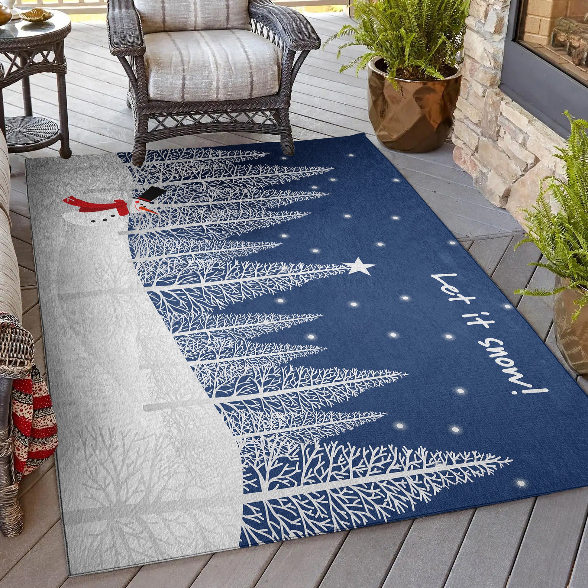 Dalyn Rugs Wonderland  Navy  Holiday