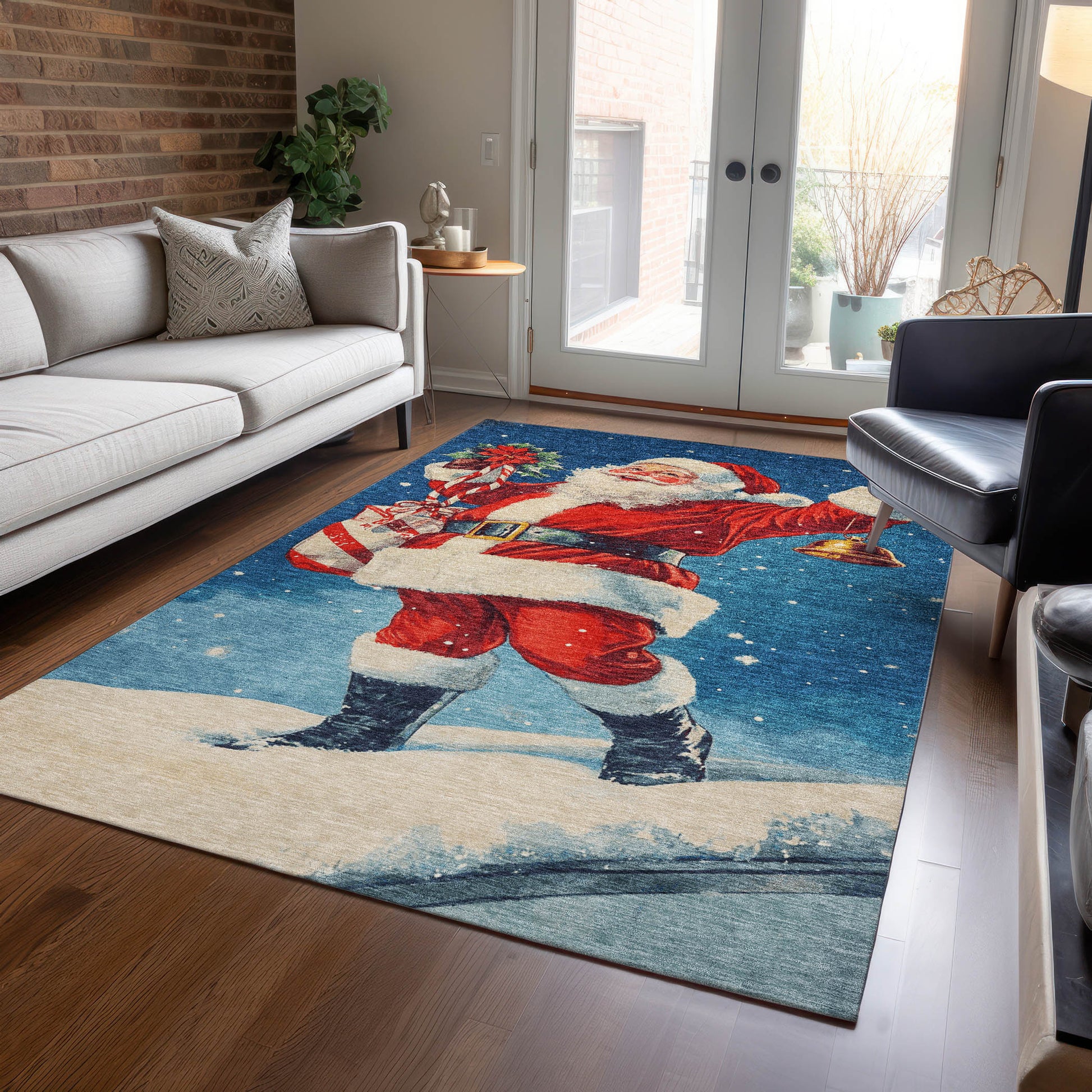Dalyn Rugs Wonderland  Blue  Holiday