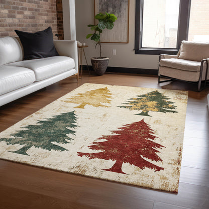 Dalyn Rugs Wonderland  Ivory  Holiday