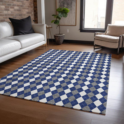 Dalyn Rugs Wonderland  Navy  Holiday