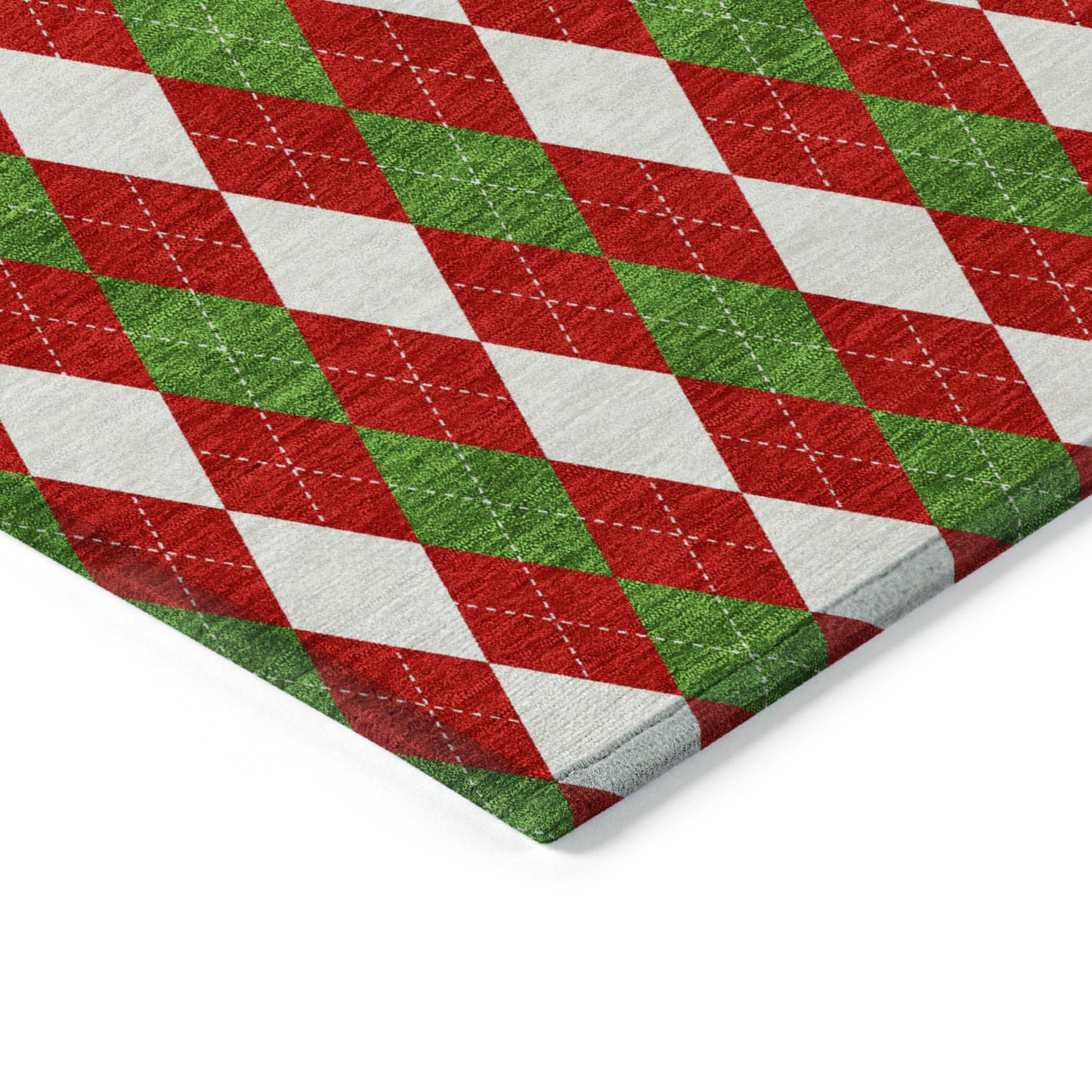 Dalyn Rugs Wonderland  Red  Holiday