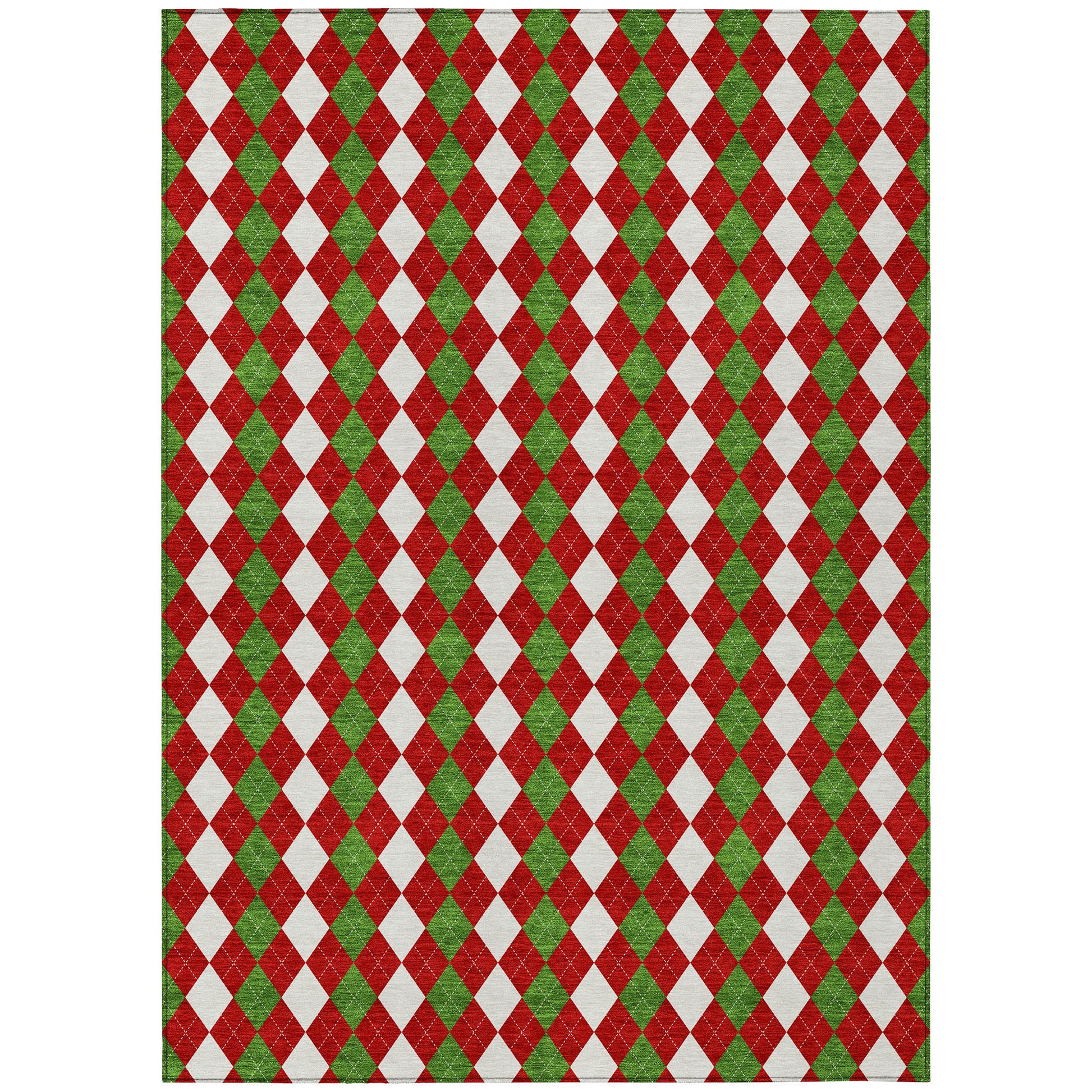 Dalyn Rugs Wonderland  Red  Holiday