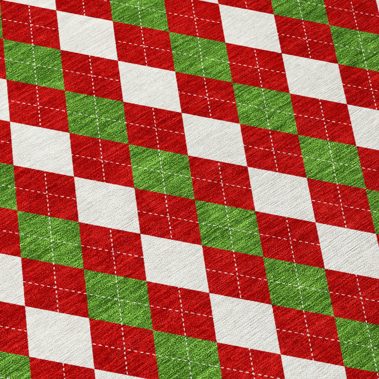 Dalyn Rugs Wonderland  Red  Holiday