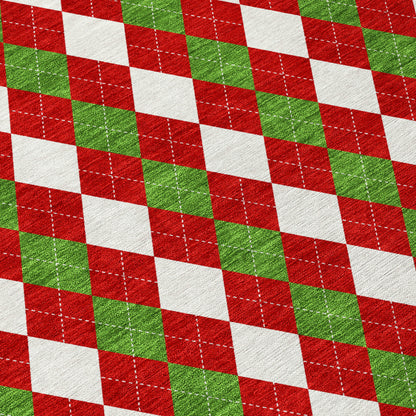 Dalyn Rugs Wonderland  Red  Holiday