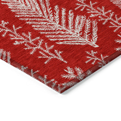 Dalyn Rugs Wonderland  Red  Holiday