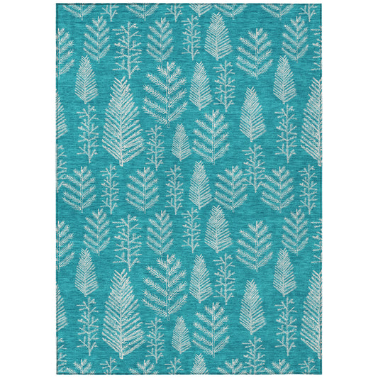 Dalyn Rugs Wonderland  Teal  Holiday