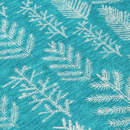 Dalyn Rugs Wonderland  Teal  Holiday