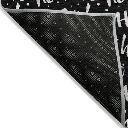 Dalyn Rugs Wonderland  Black  Holiday