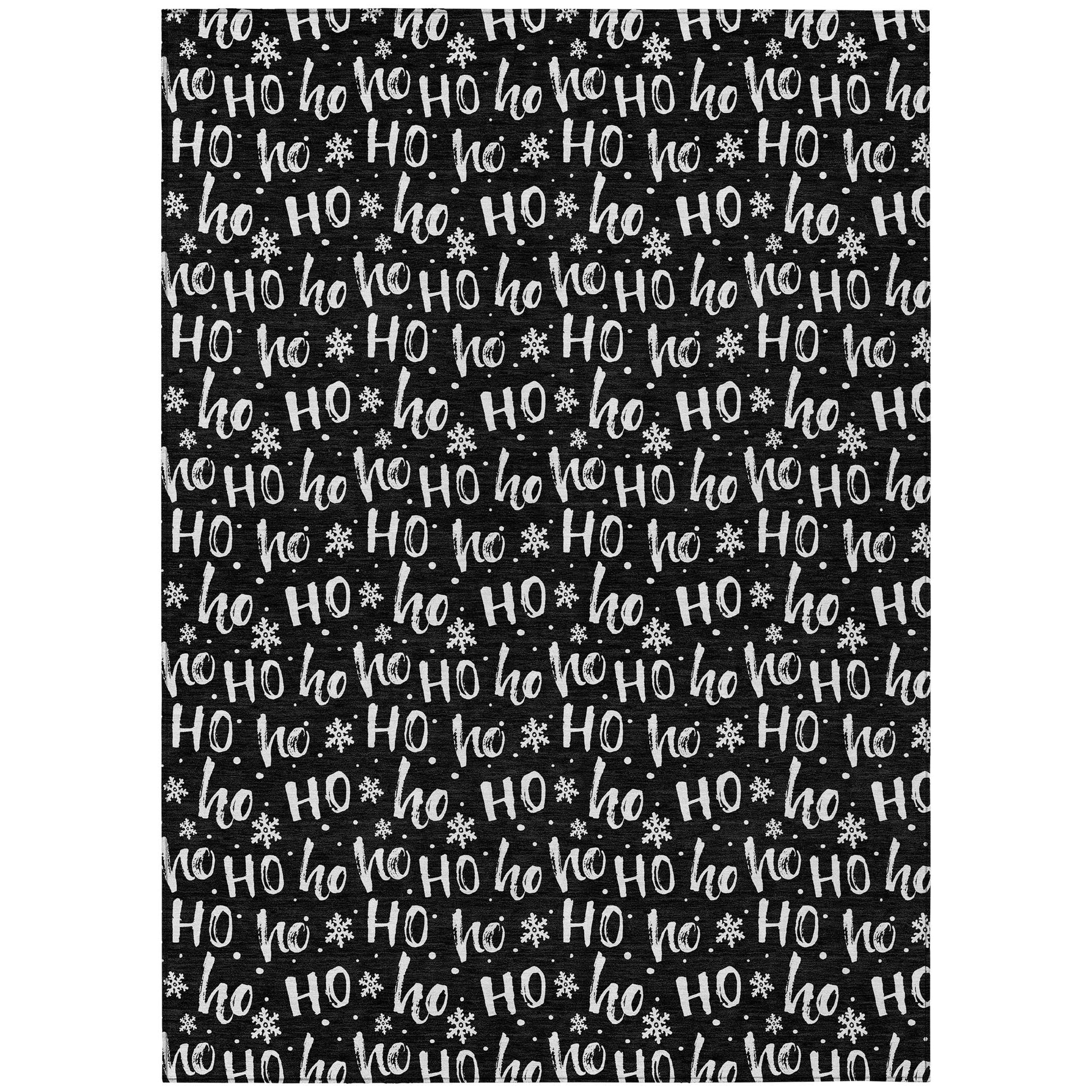 Dalyn Rugs Wonderland  Black  Holiday