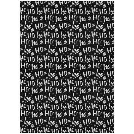 Dalyn Rugs Wonderland  Black  Holiday