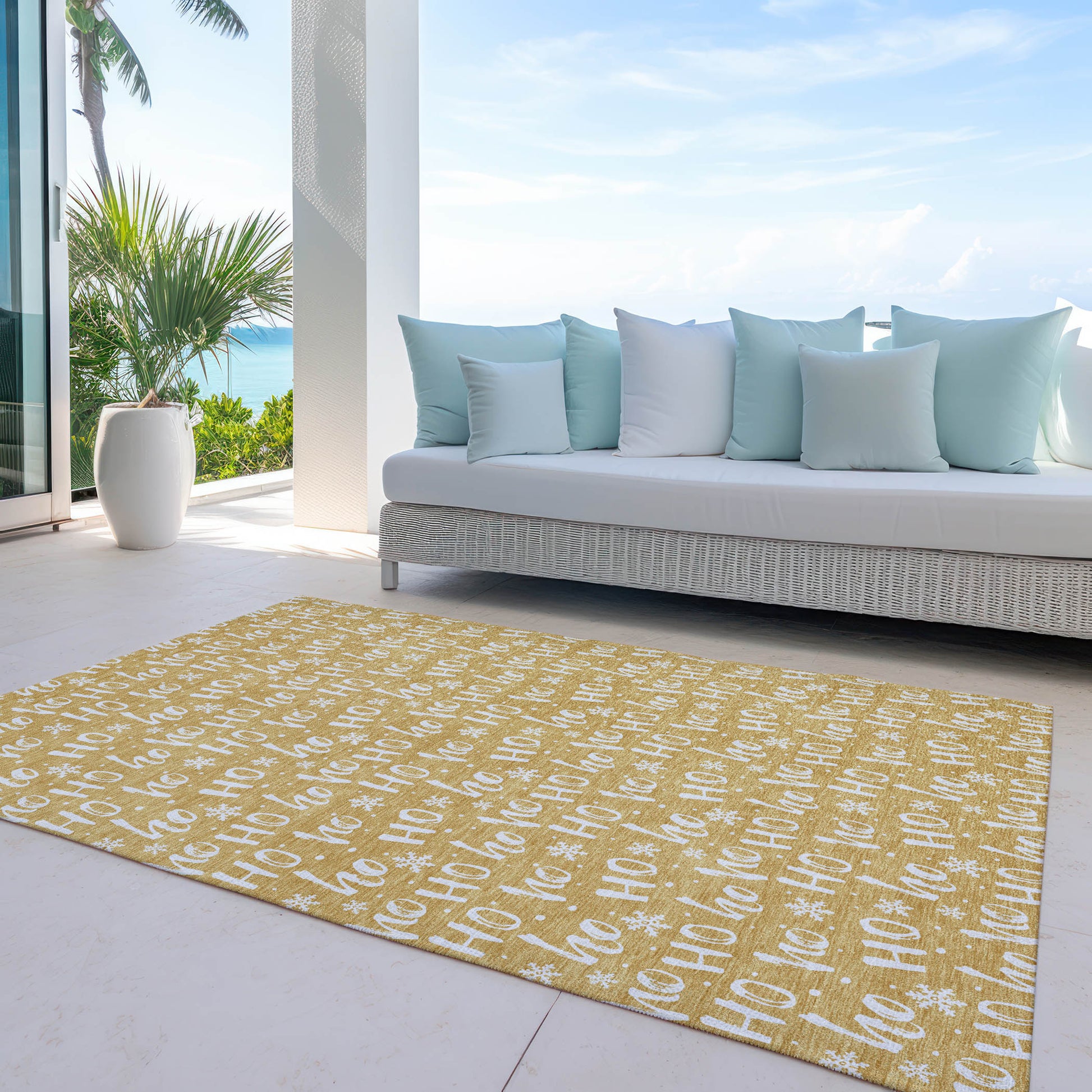Dalyn Rugs Wonderland  Gold  Holiday