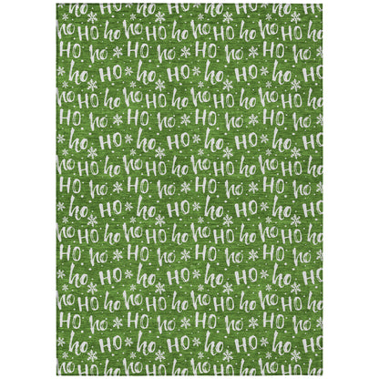 Dalyn Rugs Wonderland  Green  Holiday