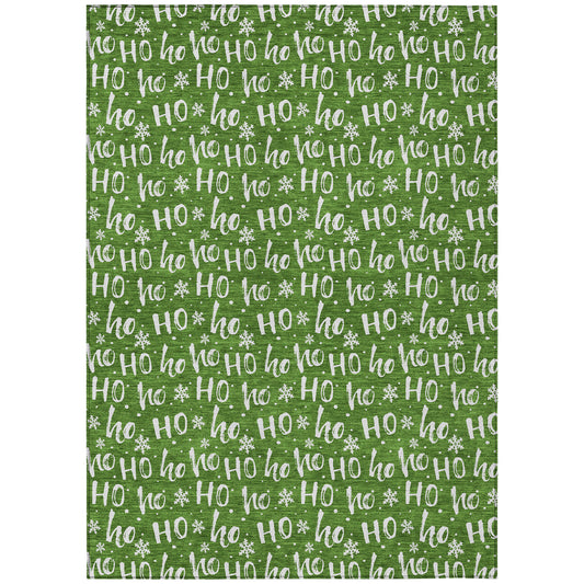 Dalyn Rugs Wonderland  Green  Holiday