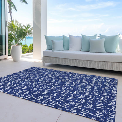 Dalyn Rugs Wonderland  Navy  Holiday