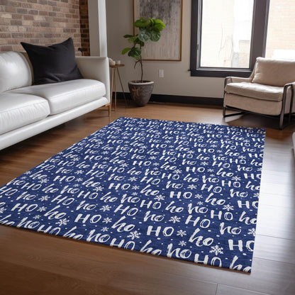 Dalyn Rugs Wonderland  Navy  Holiday