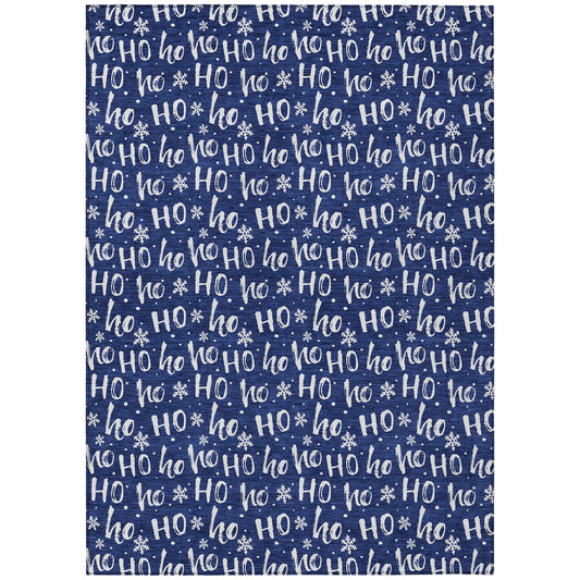 Dalyn Rugs Wonderland  Navy  Holiday