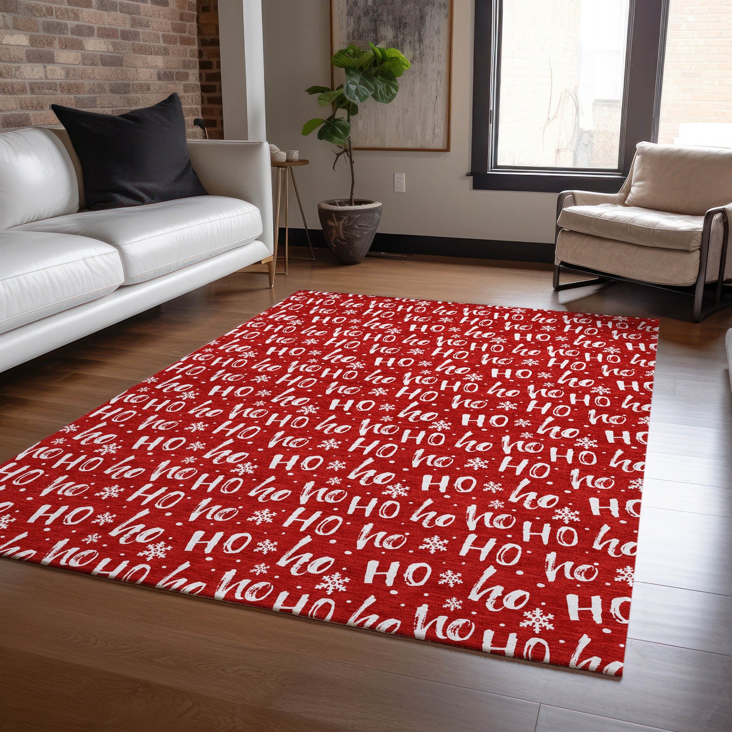 Dalyn Rugs Wonderland  Red  Holiday