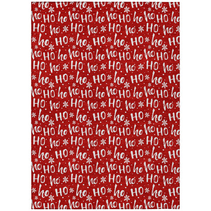 Dalyn Rugs Wonderland  Red  Holiday