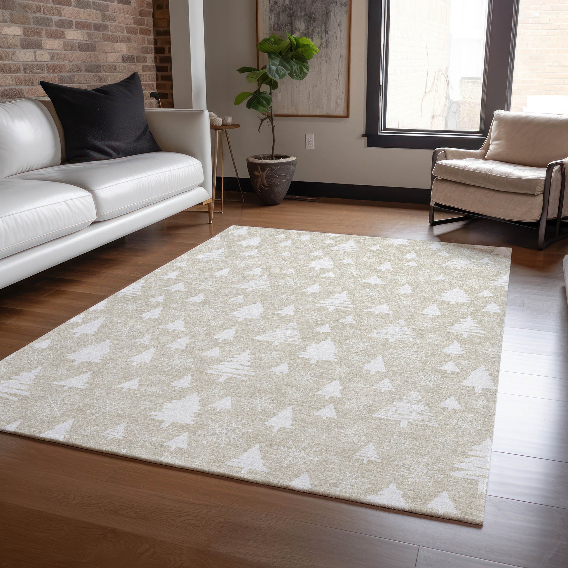 Dalyn Rugs Wonderland  Beige  Holiday