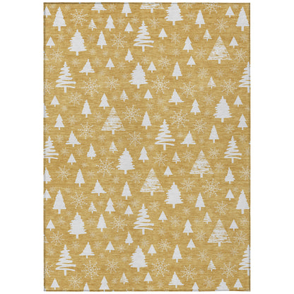 Dalyn Rugs Wonderland  Gold  Holiday