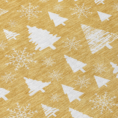 Dalyn Rugs Wonderland  Gold  Holiday