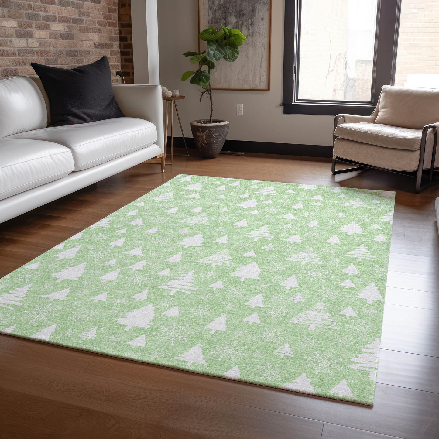 Dalyn Rugs Wonderland  Mint  Holiday