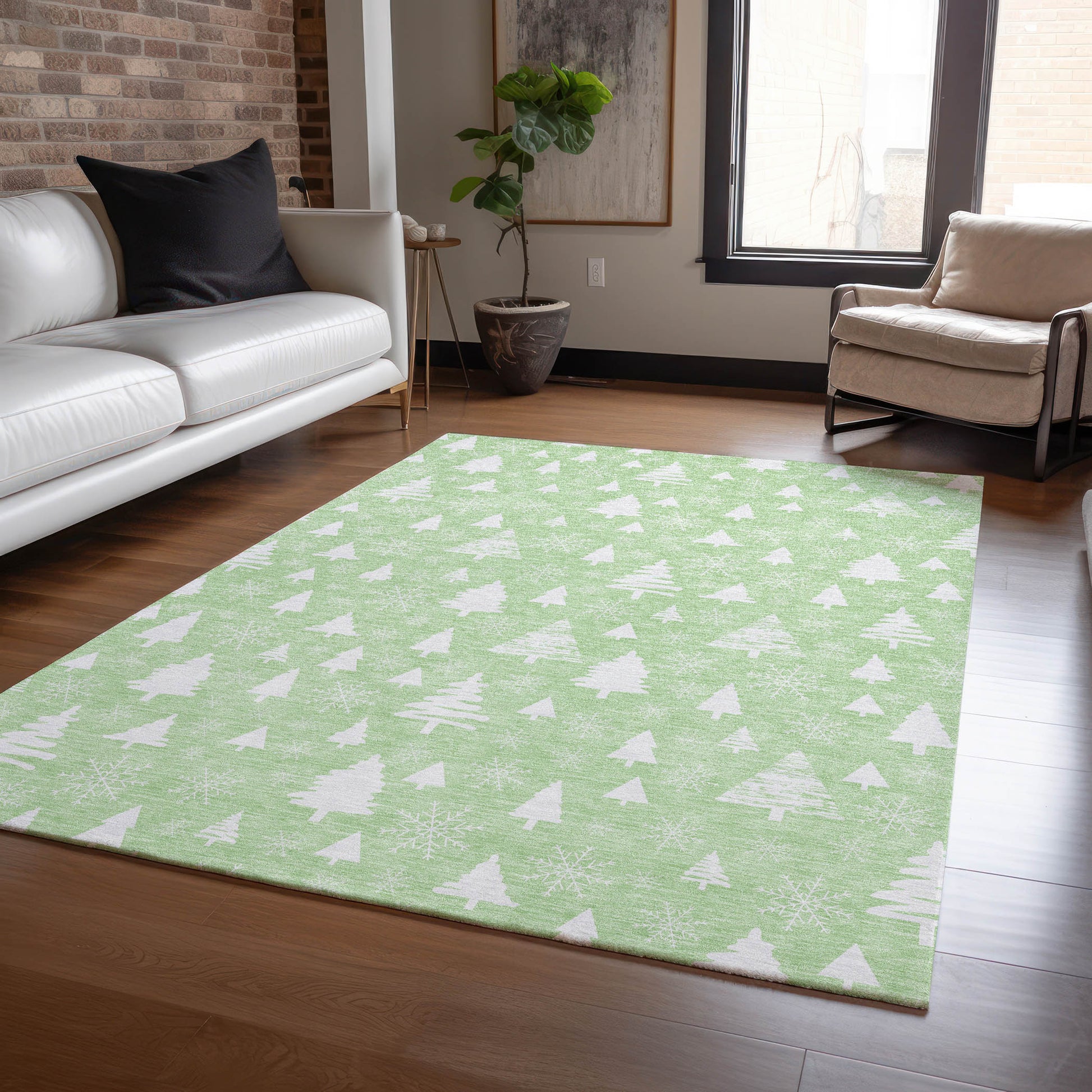 Dalyn Rugs Wonderland  Mint  Holiday