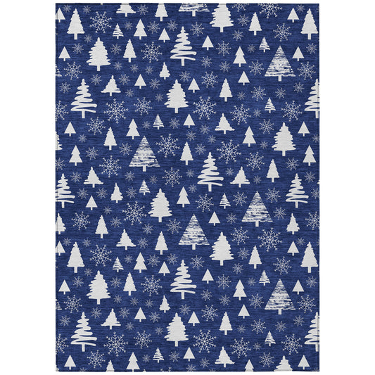 Dalyn Rugs Wonderland  Navy  Holiday