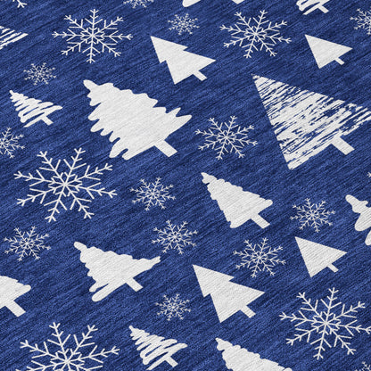 Dalyn Rugs Wonderland  Navy  Holiday