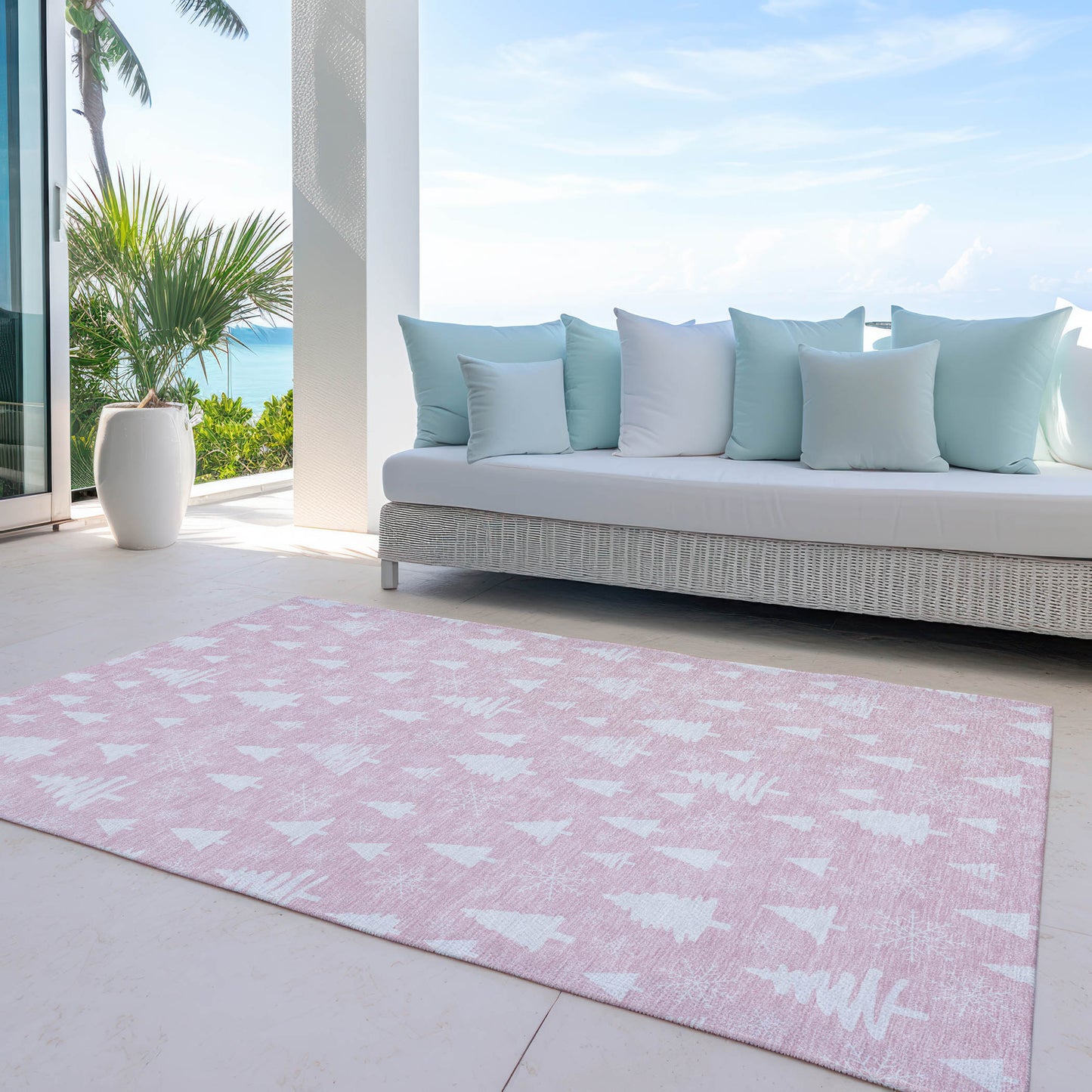 Dalyn Rugs Wonderland  Pink  Holiday