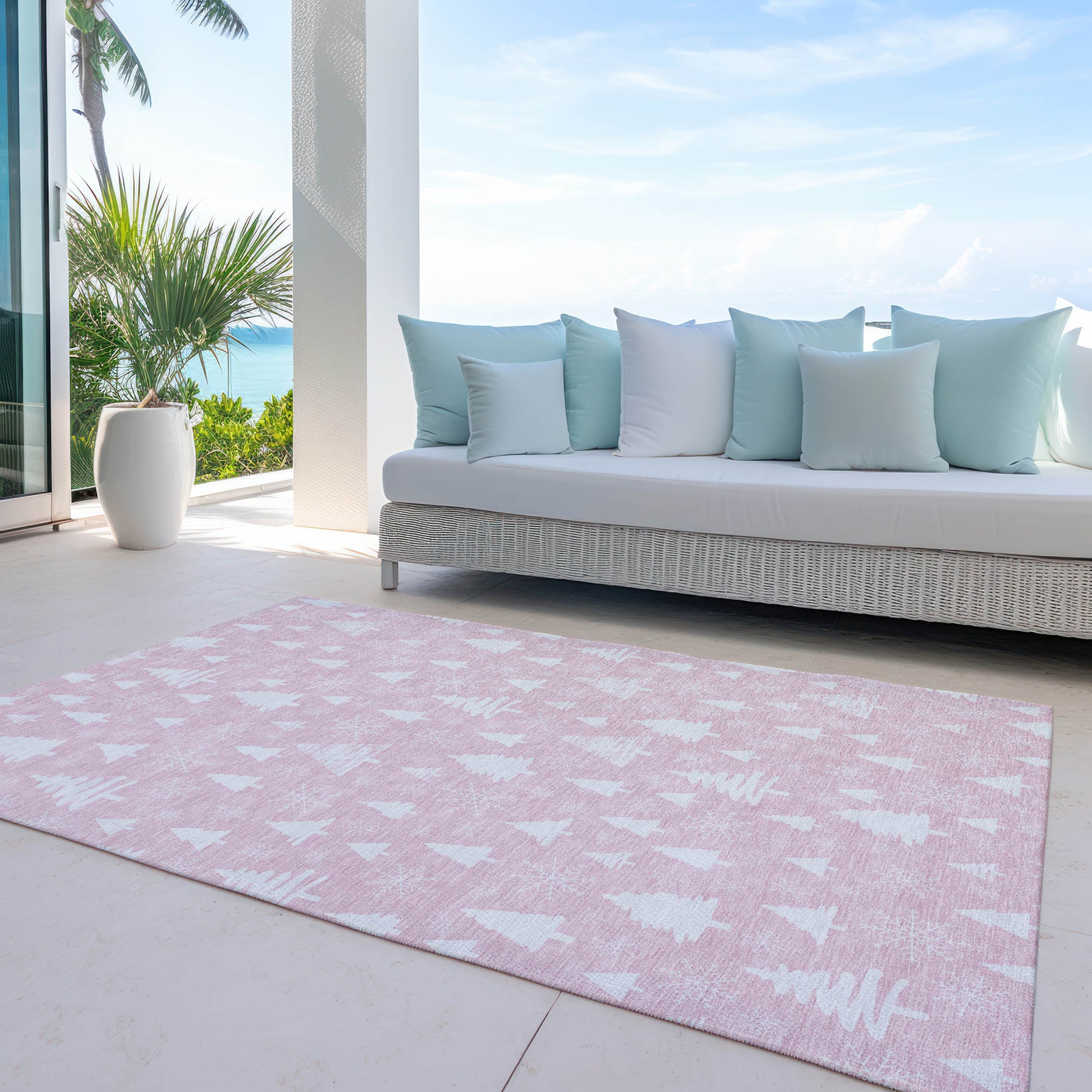 Dalyn Rugs Wonderland  Pink  Holiday