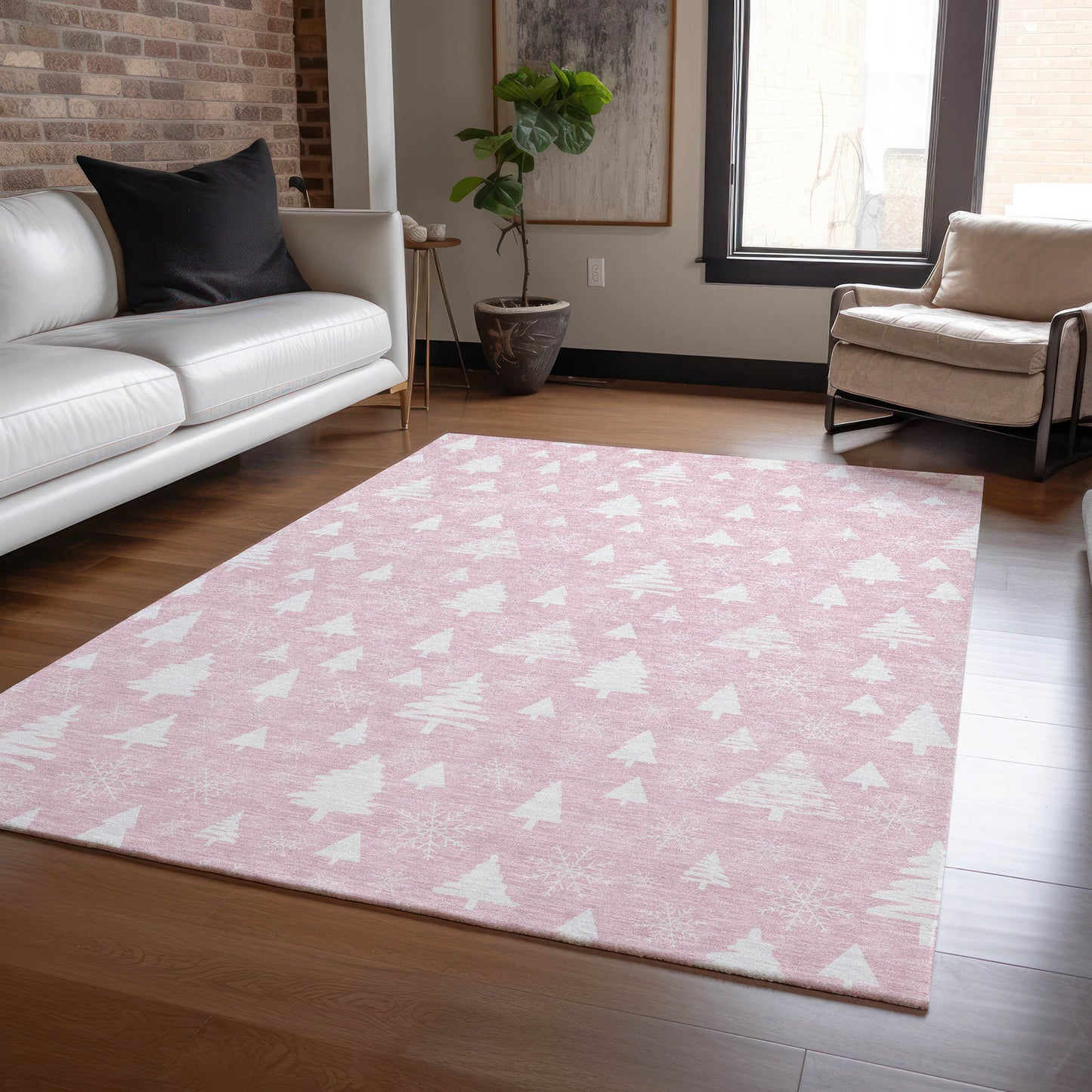 Dalyn Rugs Wonderland  Pink  Holiday