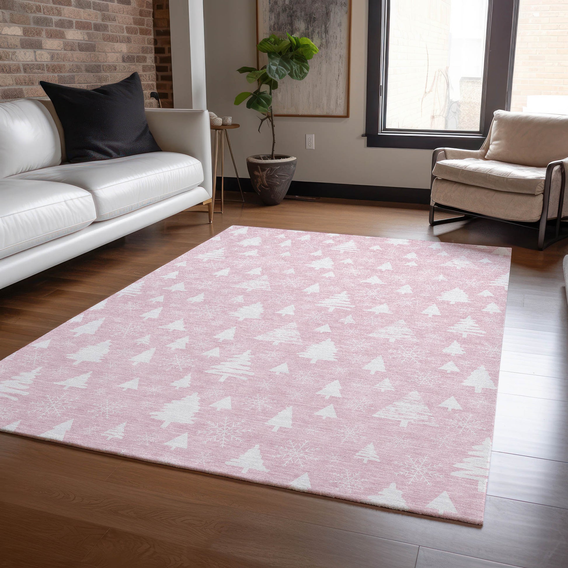 Dalyn Rugs Wonderland  Pink  Holiday