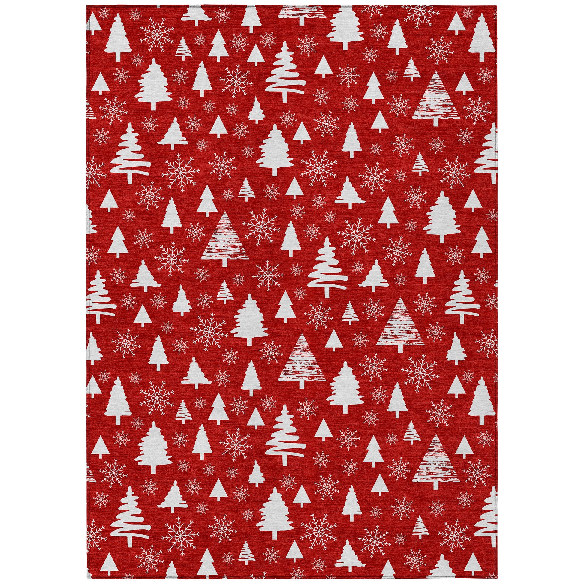 Dalyn Rugs Wonderland  Red  Holiday