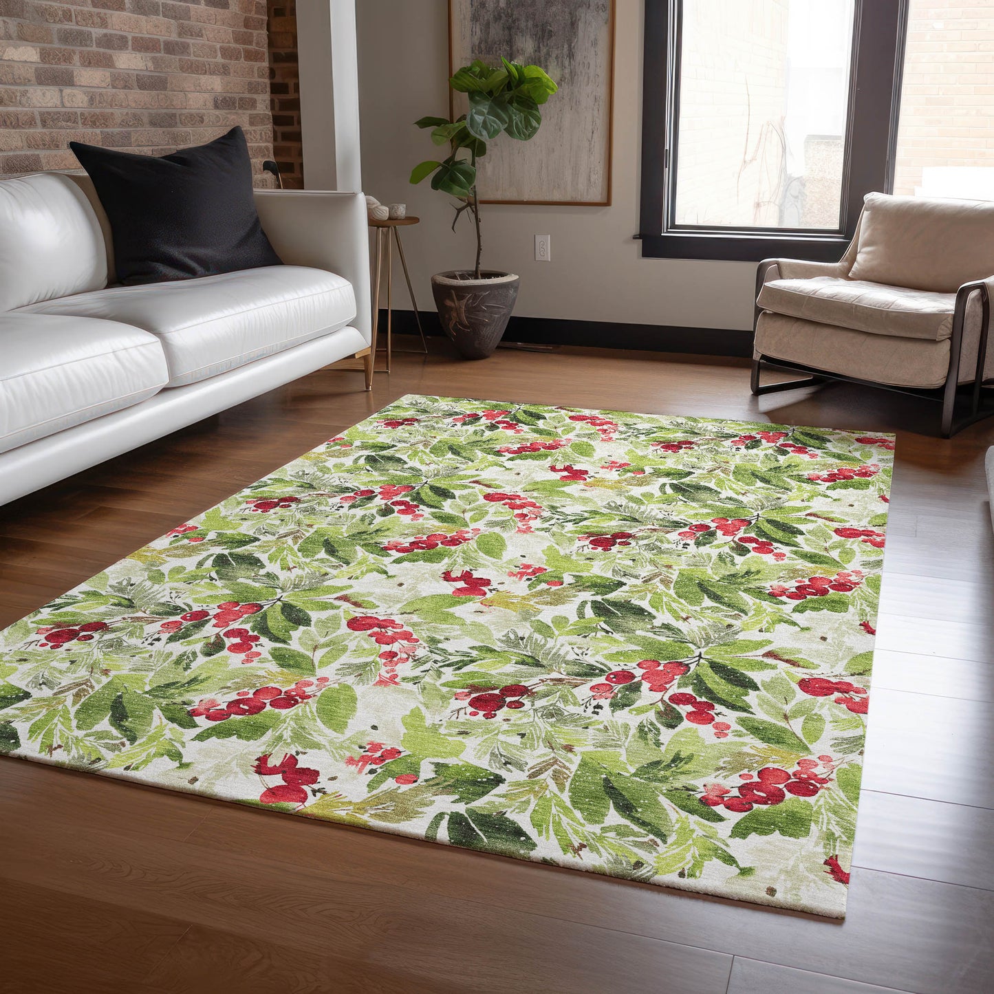 Dalyn Rugs Wonderland  Aloe  Holiday